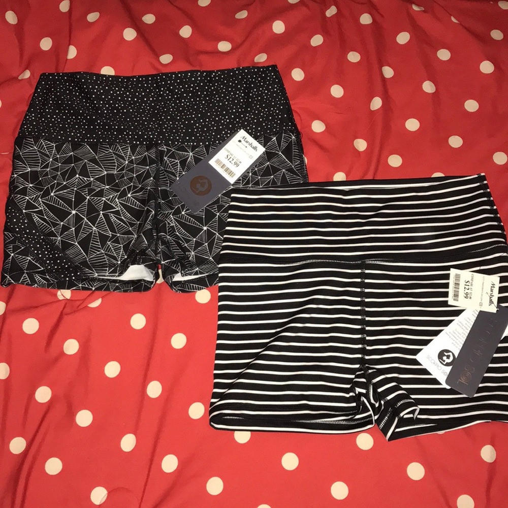 Yoga Spandex Shortie Bundle